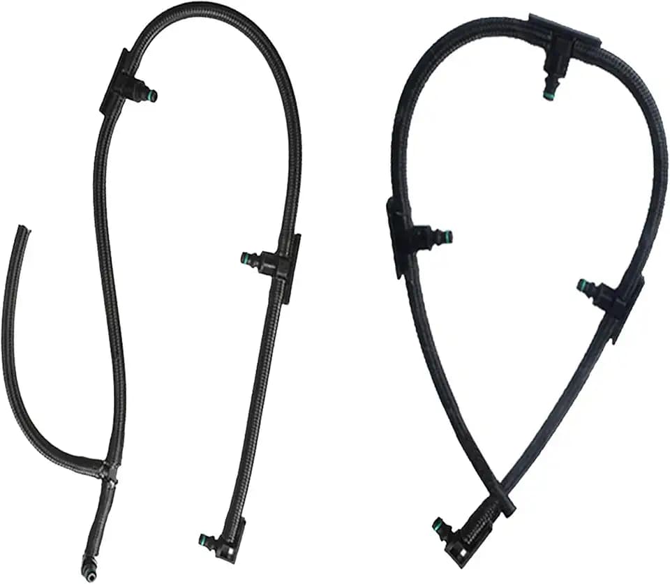 waltyotur Diesel Fuel Line Return Kit Fuel Injector Return Line Kit Replacement for 2004-2010 6.6L LLY Duramax Diesel Pickup Truck Engines