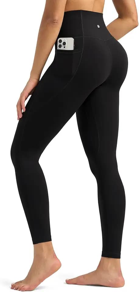 Willit Butterflux Yoga Pants Women Workout Leggings with Pockets for Women High Waisted Tummy Control Gym Leggings 25" 28"