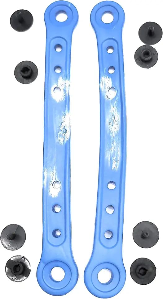 Kid Size Replacement Straps for Croc Clogs also built in Charm Holder and Bonus Rivets