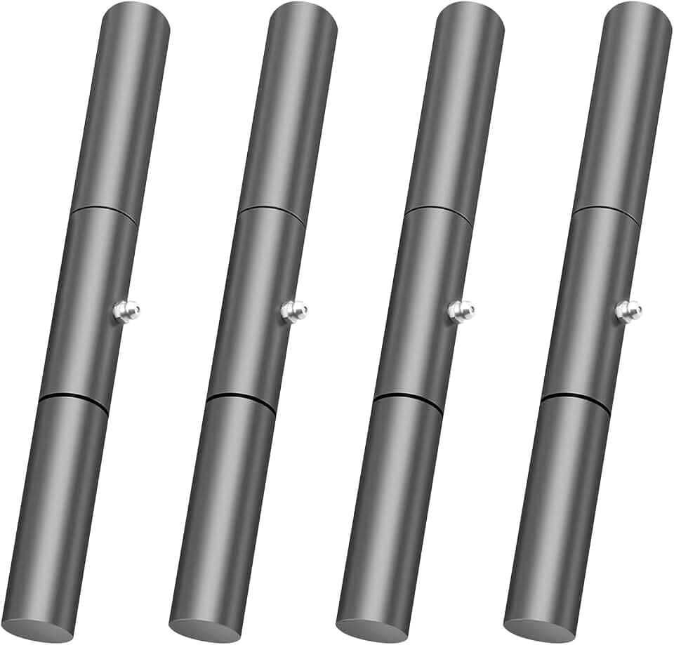 4 Pack Trailer Ramp Hinge Weld On 10" Heavy Duty, Weldable Trailer Door Gate Ramphinge