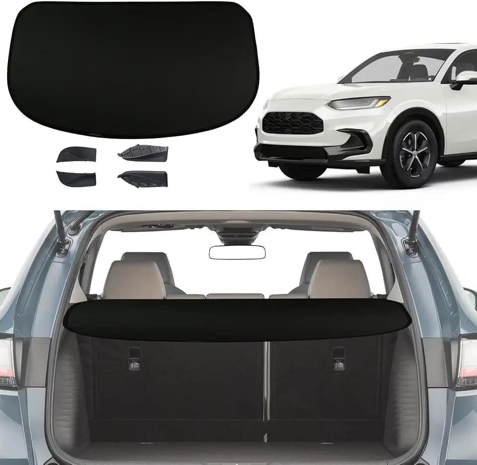 Cargo Cover for 2023-2026 Honda HRV HR-V, Black