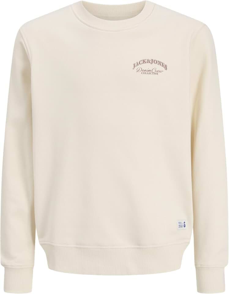 JACK & JONES Jungen Jjebrandes Backp. RLX Sweat C.N Sn Mni