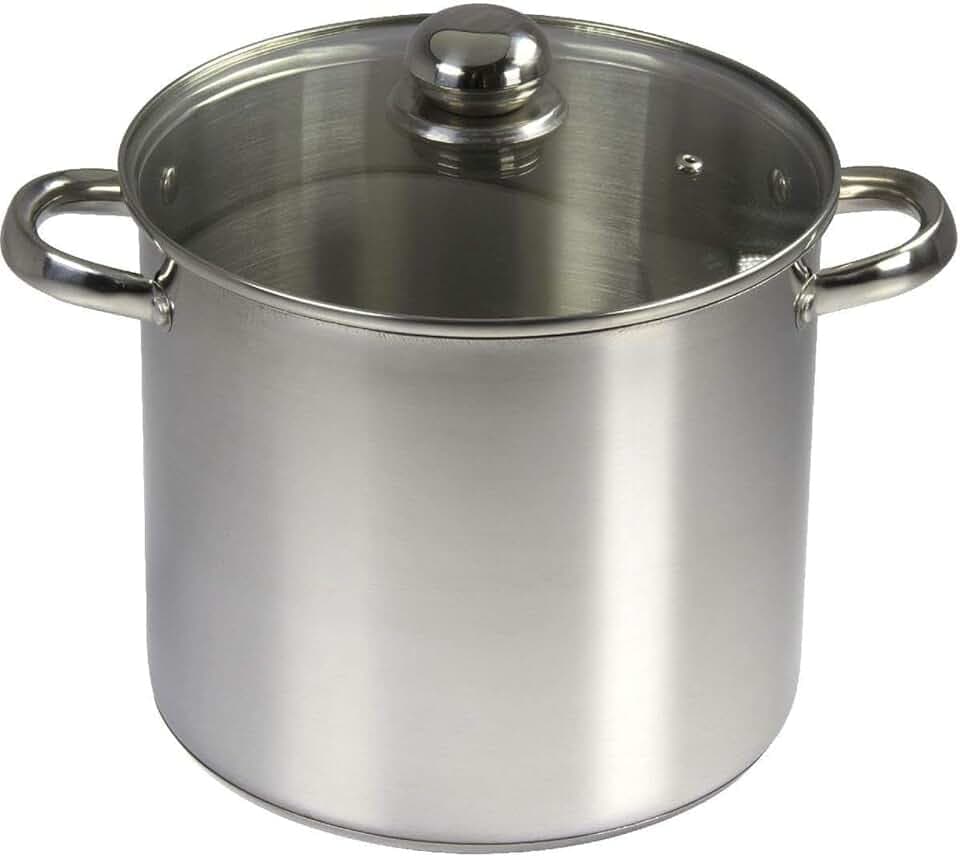 Baumalu 342652 Fleischtopf mit Deckel, 9 l, Durchmesser 24 cm, Rosa