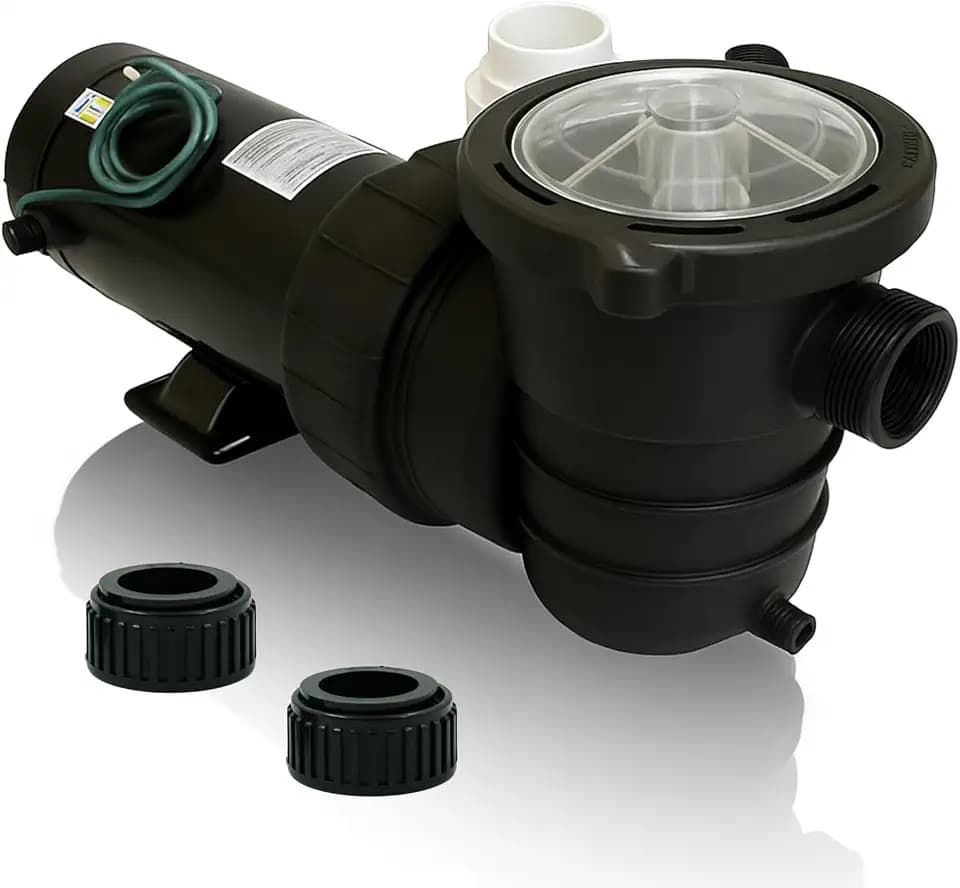 Landshark LS4600 High Efficiency 3/4 Horsepower External Water Pump. 4,750 Gallons Per Hour Maximum Flow Rate