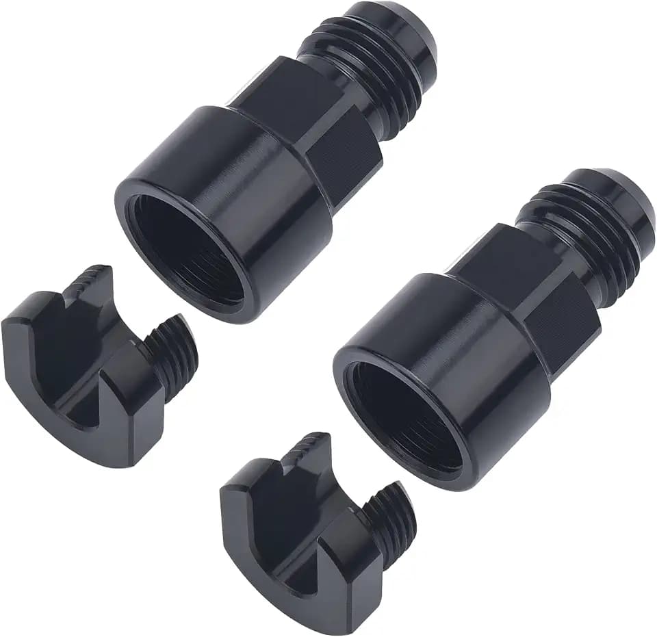 EVIL ENERGY 6AN Male to 5/16" Quick-Disconnect Female Fuel Fitting 2PCS