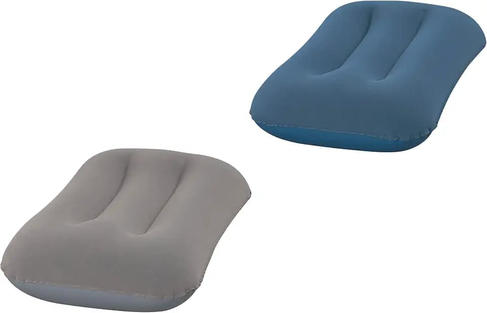 Bestway Beflocktes Luftcamp-Kissen, 42 x 26 x 10 cm