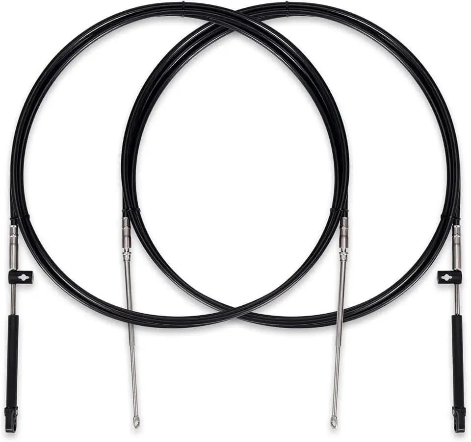 2pcs Gen1/Gen2 Boat Throttle and Shift Cables For Mercury 600A/4000 Control