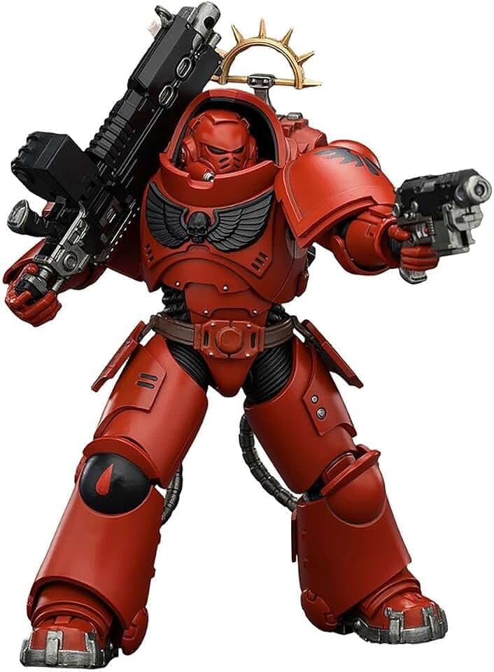 Warhammer 40K Game Edition Blood Angels Heavy Intercessor with Heavy Bolt Rifle & Bolt Pistol Action Figure