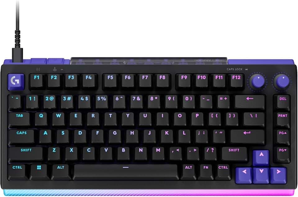 Logitech G512 X 75 TMR + Linear Switch Mechanical Gaming Keyboard - Black