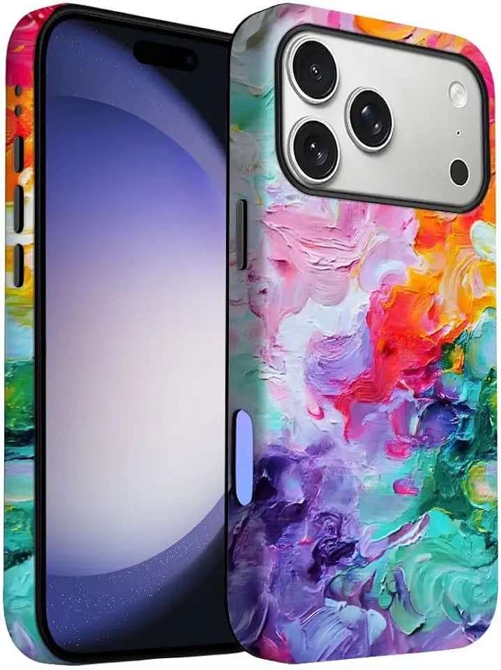 for iPhone 17 Pro Max/iPhone 18 Pro Max Case | Watercolor Paint | Slim Drop Protection Design