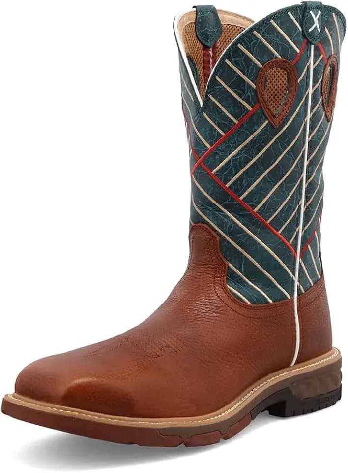 Twisted X Men’s 12” Pull On Alloy Toe Western Work Boot