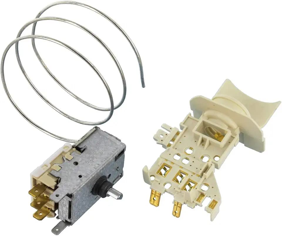 Original Whirlpool Kühlschrank Gefrierschrank Thermostat inkl. Lampen-Modifikation Armatur für ART; Bauknecht KDI; Ignis ARL; Tecnik TKR6610, TKR6620 Serie