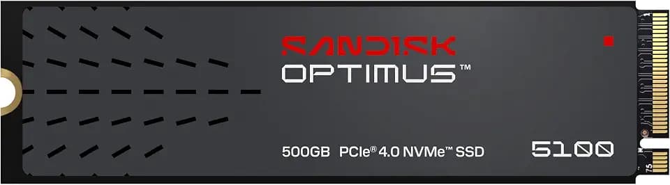 Sandisk Optimus 5100 500GB NVMe SSD, PCIe 4.0, M.2 2280