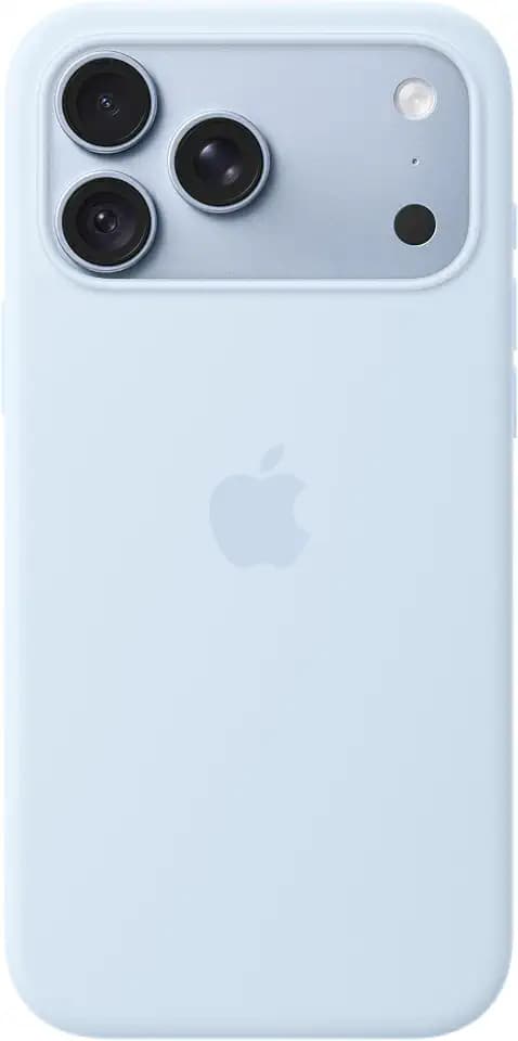 Apple iPhone 18 Pro Max Silikon Case mit MagSafe - Klarblau ​​​​​​​