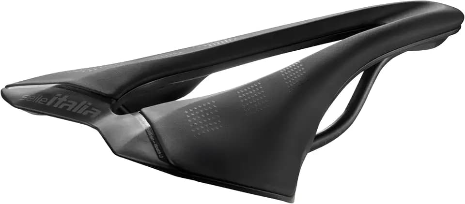 Selle Italia SLR Advan – Rennrad-Sattel aus Manganstahl, Leichtbezug, Superflow-Aussparung, leicht und komfortabel