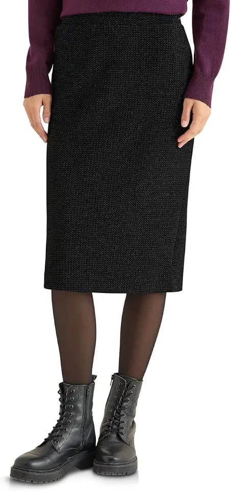Cecil Damen Midi-Satinrock