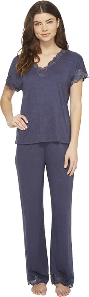 Natori Women's Zen Floral Short Sleeve Pajama