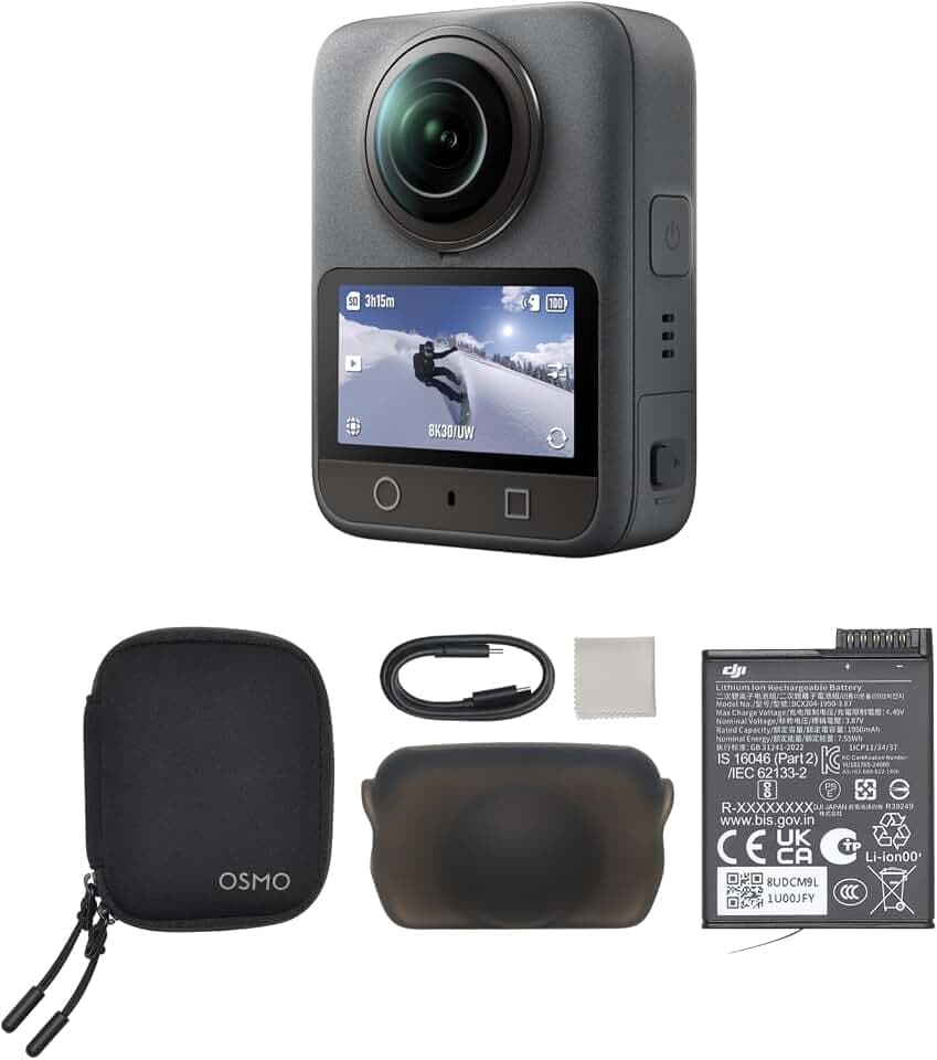 DJI Osmo 360 Standard Combo, 360 Action Camera