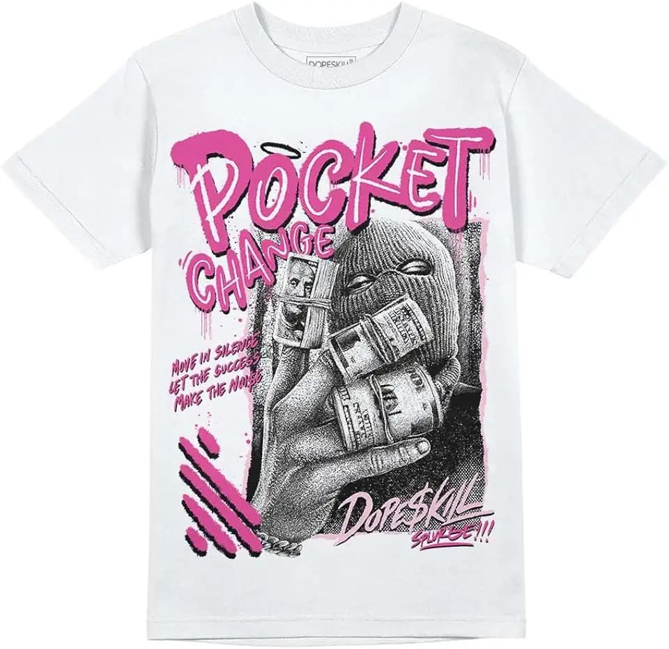 DopeSkill Graphic Tee Streetwear Hip Hop Hypebeast Street Style Unisex T-Shirt Sneaker Colour Matching Shirts Cool Flexing