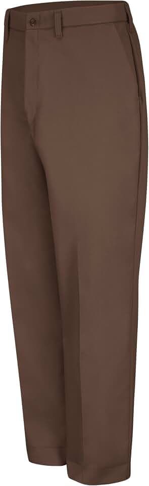 Red Kap Men's Red-E-Prest Work Pant - Wrinkle Free Workwear for Mechanics, Breathable and Durable, Front & Hip Pockets