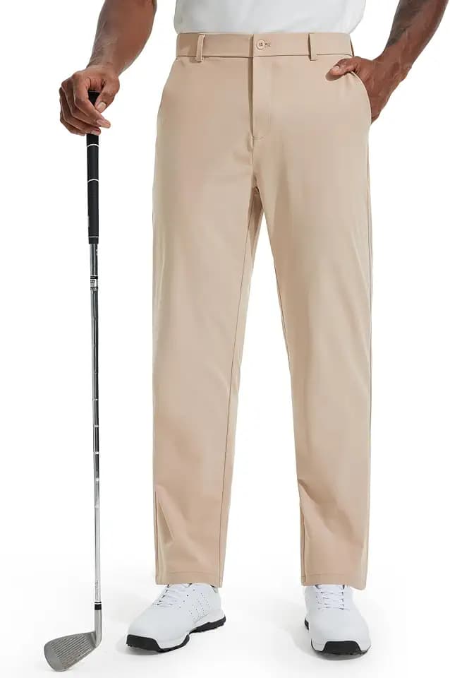 Libin Men's Golf Pants 30"/32"/34" Business Casual Suit Slacks