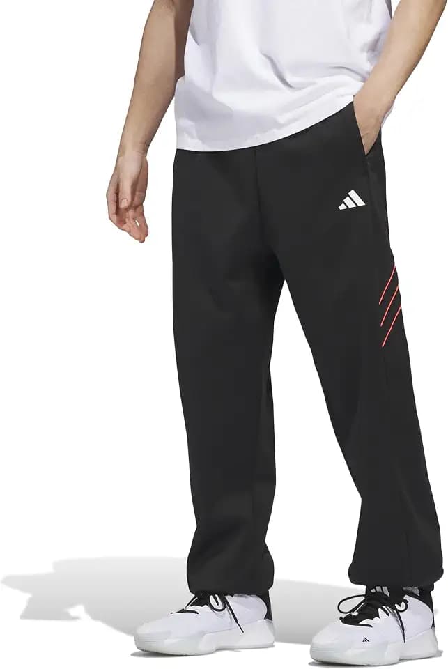 adidas Mens Crazy Warm Fleece Basketball Casual - Black