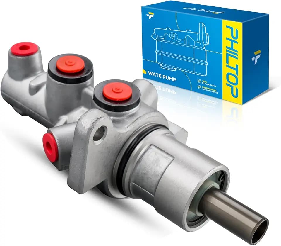 PHILTOP M630077 Brake Master Cylinder No Reversior Include Replacement for BMW X5 2001-2006