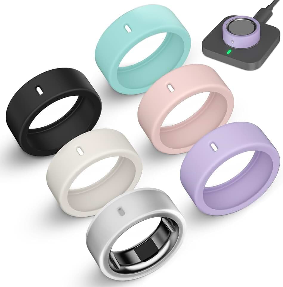 Ultra-Thin Cover Compatible with Oura Ring Gen 4/4 Ceramic/Gen 3/Ultrahuman