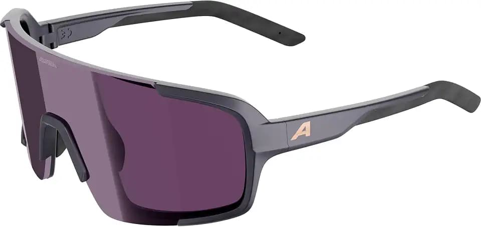 ALPINA Lumin – Sportbrille für Damen & Herren, Leicht und bruchfest, Für Radsport, Laufen oder Outdoor-Aktivitäten