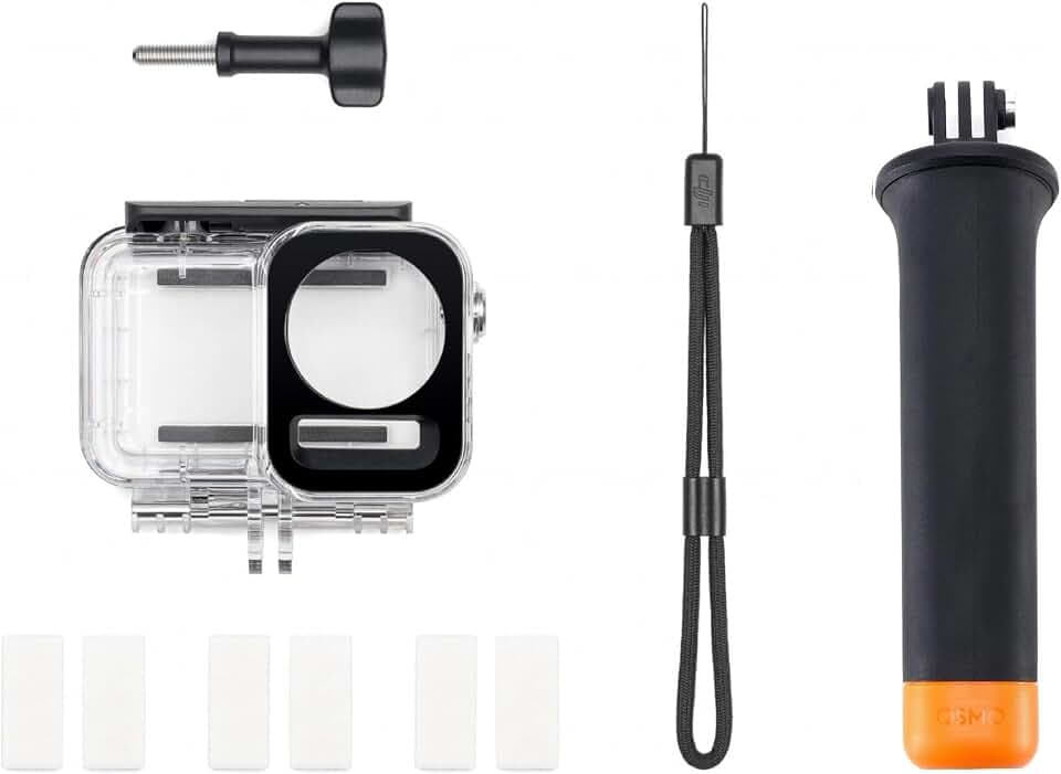 DJI Osmo Action Tauch-Zubehörset, kompatibel mit Osmo Action 5 Pro,Osmo Action 4,Osmo Action 3