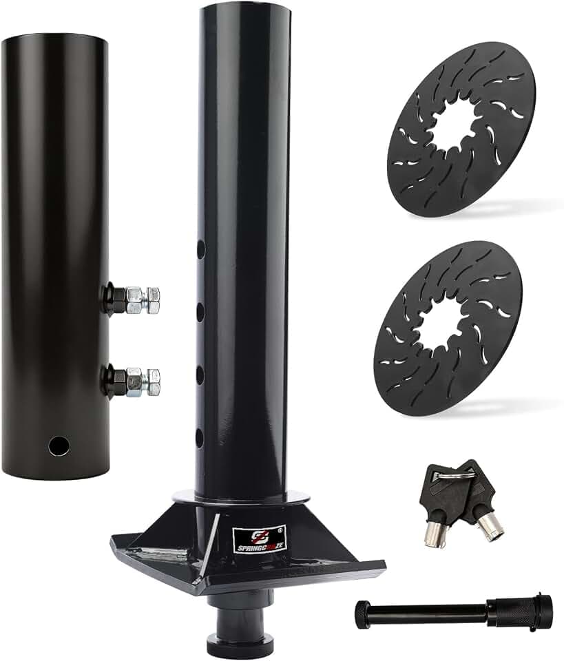 Heavy Duty Gooseneck to 5th Wheel Adapter Trailer Coupler