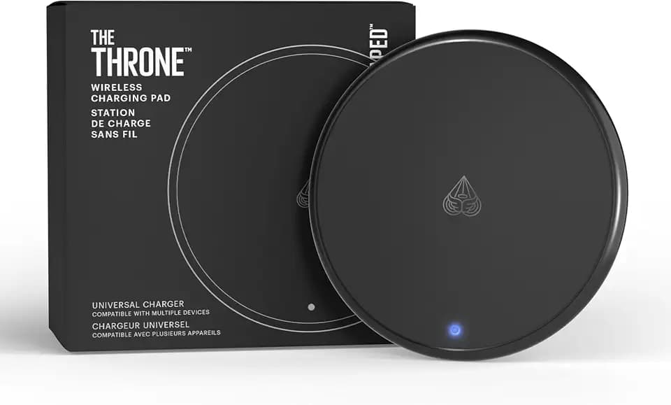 MANSCAPED® The Throne™ Wireless Charging Pad - Universal Charger Compatible with MANSCAPED® Devices