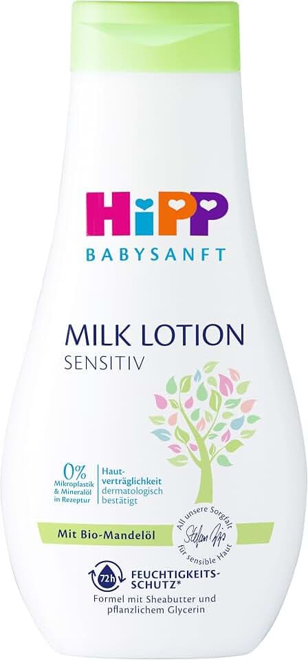 HiPP Babysanft Milk Lotion, 6er Pack (6 x 350ml)