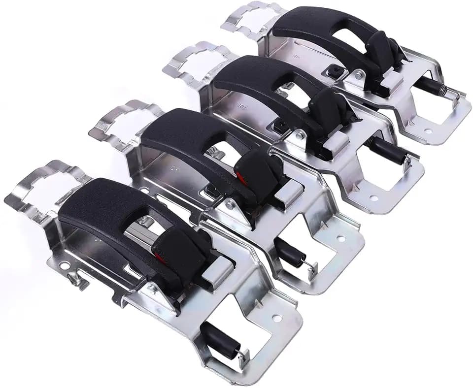 Cheriezing Interior Door Handle Compatible with 2006-2009 Torrent, 2005-2009 Equinox Replace# 25897972, 25897973 Set of 4