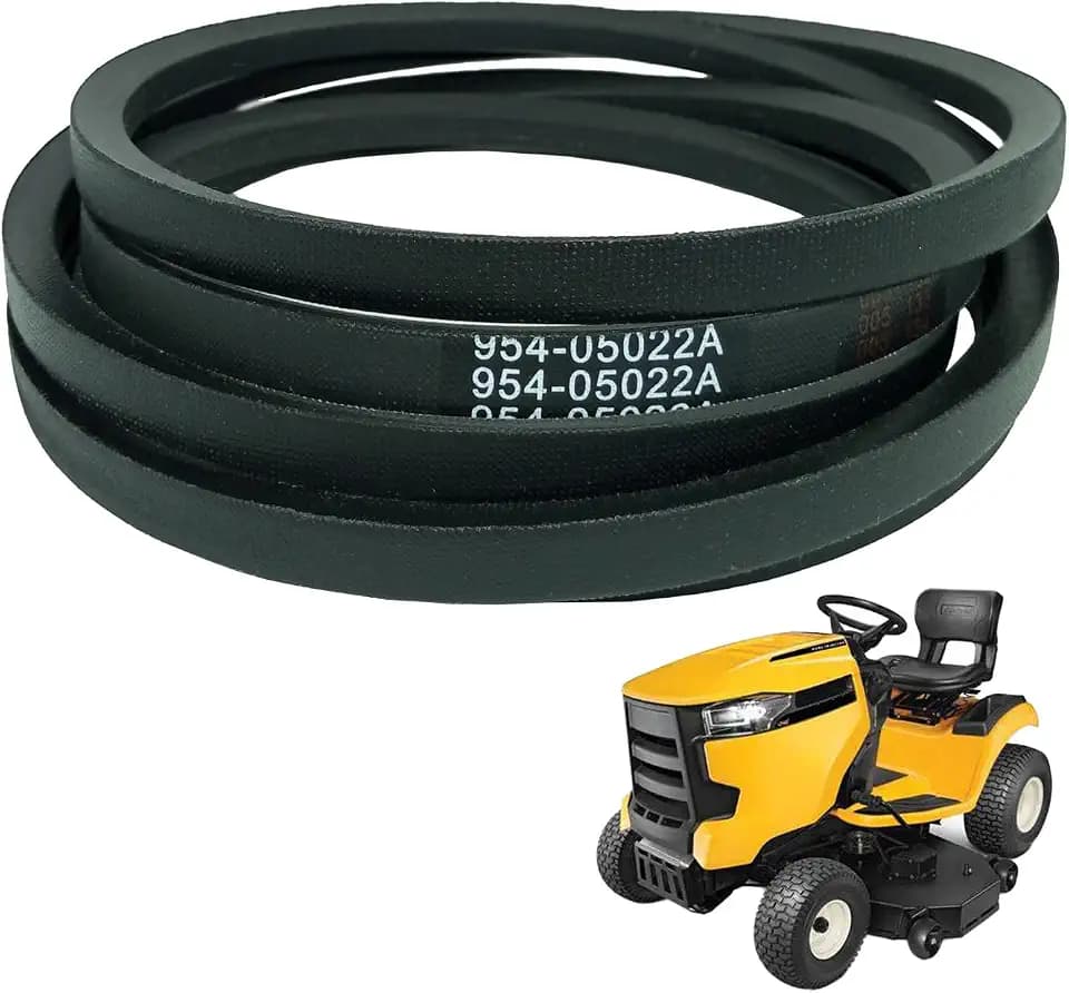 954-05022A Mower Deck Belt for Cub Cadet XT1 LT46 XT2 LX46 954-05022 Craftsman T240 MTD Troy Bilt Super Bronco XP 46 490-501-C063 490-501-M063 / Aramid Cord / 108.3 inches