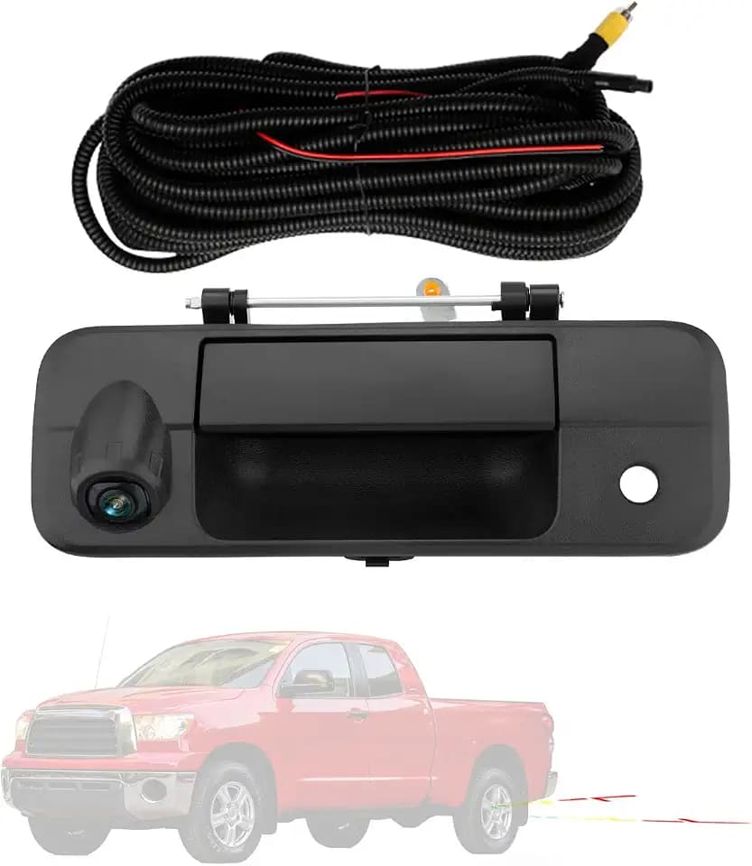 Backup Camera Tailgate Handle, Compatible with Toyota Tundra 2007-2013