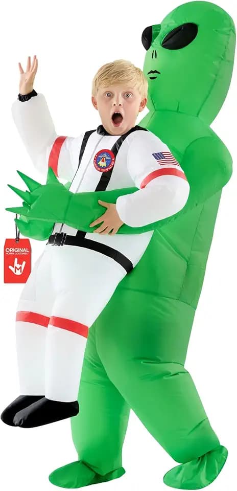 Morph Aufblasbares Alien Kostüm Kinder, Halloween Kostüm Kinder