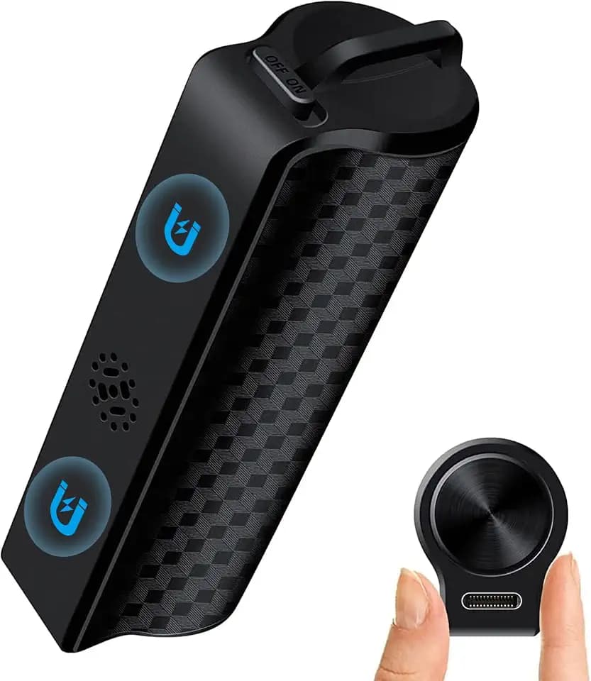 128G Magnetic Voice Recorder with AI-Intelligent Triple Noise Reduction,35 Days Continuous Recording Device,Voice Activated Audio Recorder,Digital Voice Recorder for Meetings/Interviews/Classroom…