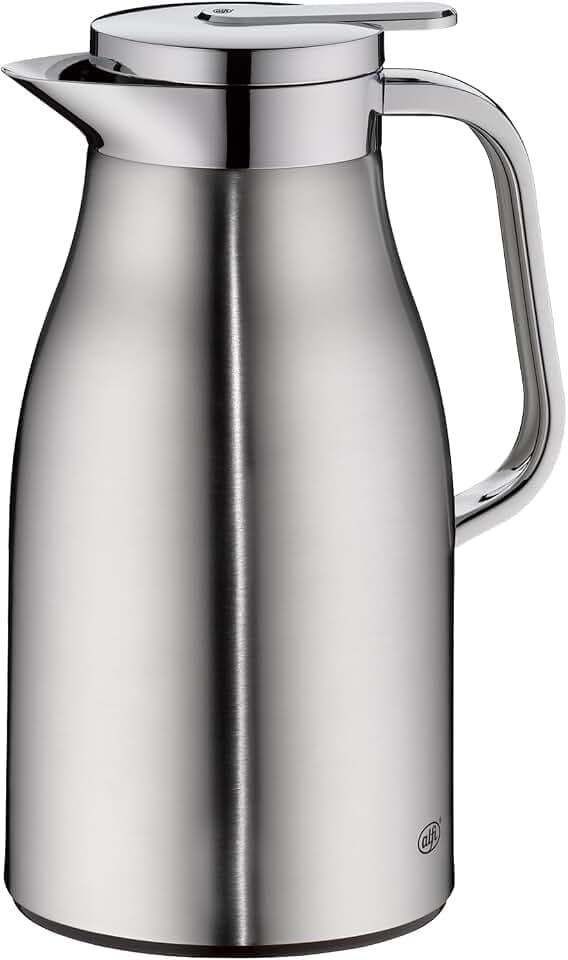 alfi SKYLINE Isolierkanne 1,00 l, 12 h heiß, stainless steel matt