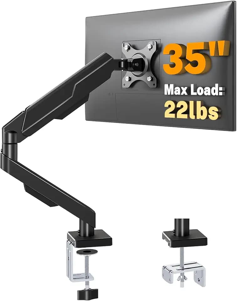 5Rcom Single Monitor Arm for 13-35 Inch Computer Screens