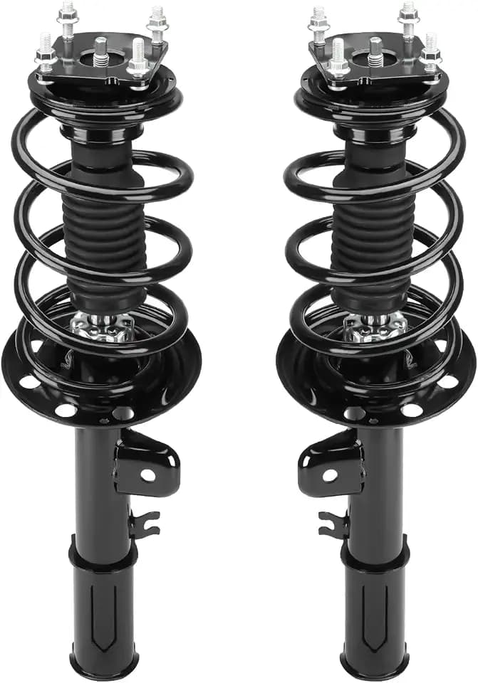 Front Strut Shock Assembly w/Coil Spring for Ford Explorer 2011-2013 FWD, Replace 172620 172621, Left & Right, 2PCS