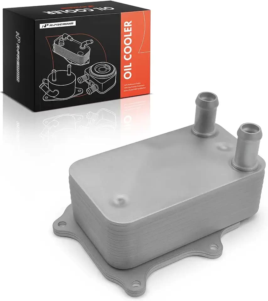 A-Premium Engine Oil Cooler Compatible with Ford