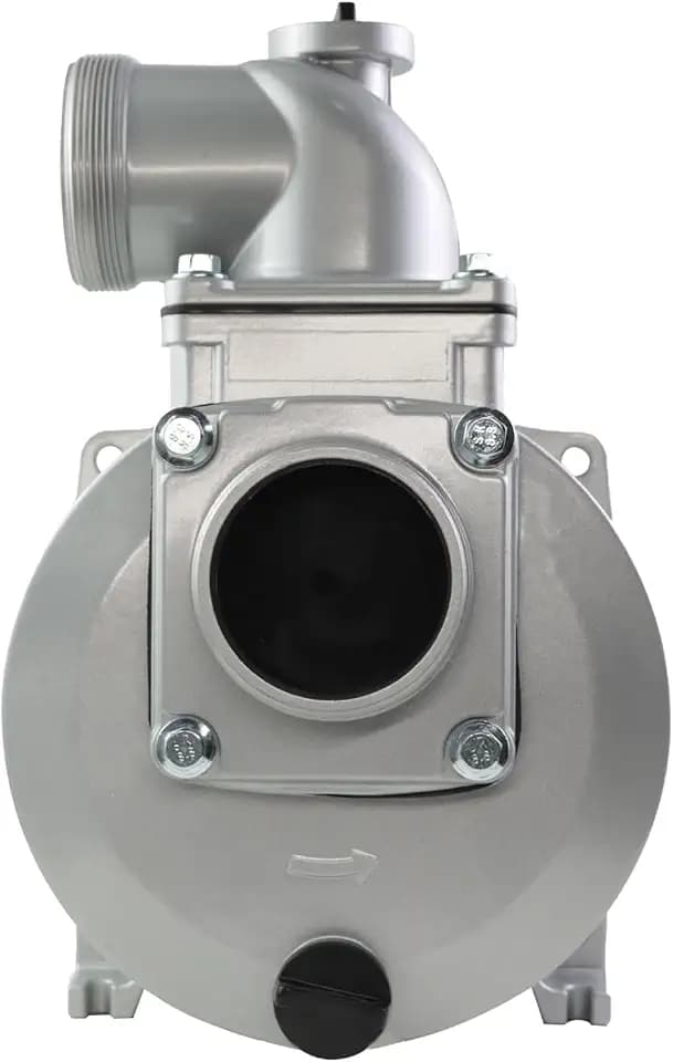 abliubale 3 inch Water Pump Body Housing with 4 Bolts on Water Inlet