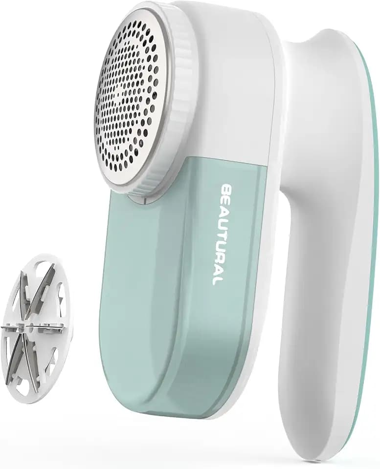 BEAUTURAL Fabric Shaver and Lint Remover, Portable Sweater Defuzzer