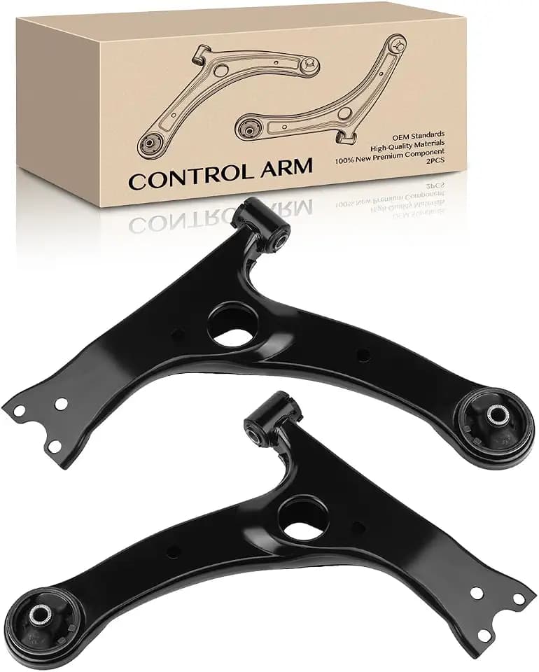 TOVASTY Front Lower Control Arms Compatible with Toyota Corolla 2003-2013, Matrix 2003-2008, Celica 2000-2005
