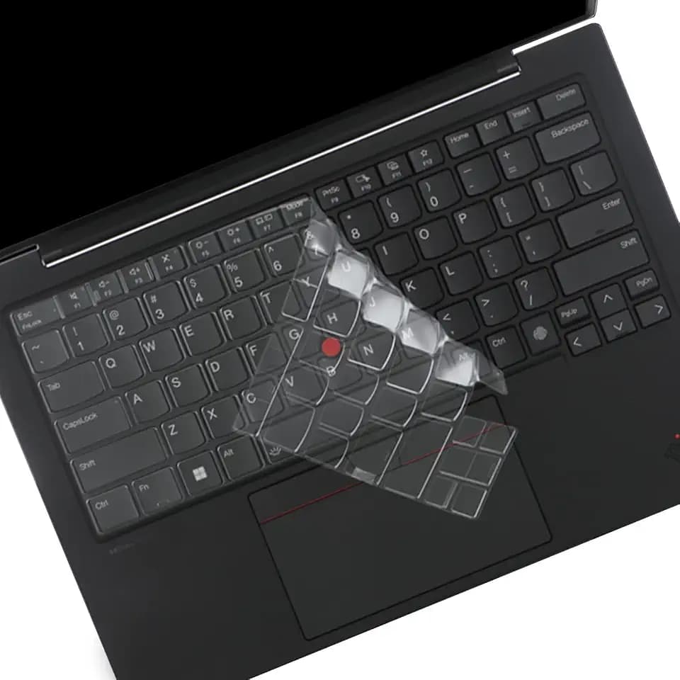 Keyboard Cover for 2026 2025 2024 Lenovo ThinkPad X1 Carbon Gen 13/Gen 12 & Lenovo ThinkPad X1 Gen 9 14" Laptop Accessories Ultra Thin TPU Keyboard Skin (Not Fit X1 Carbon Gen 14/Gen 11/Gen 10/Gen 9)