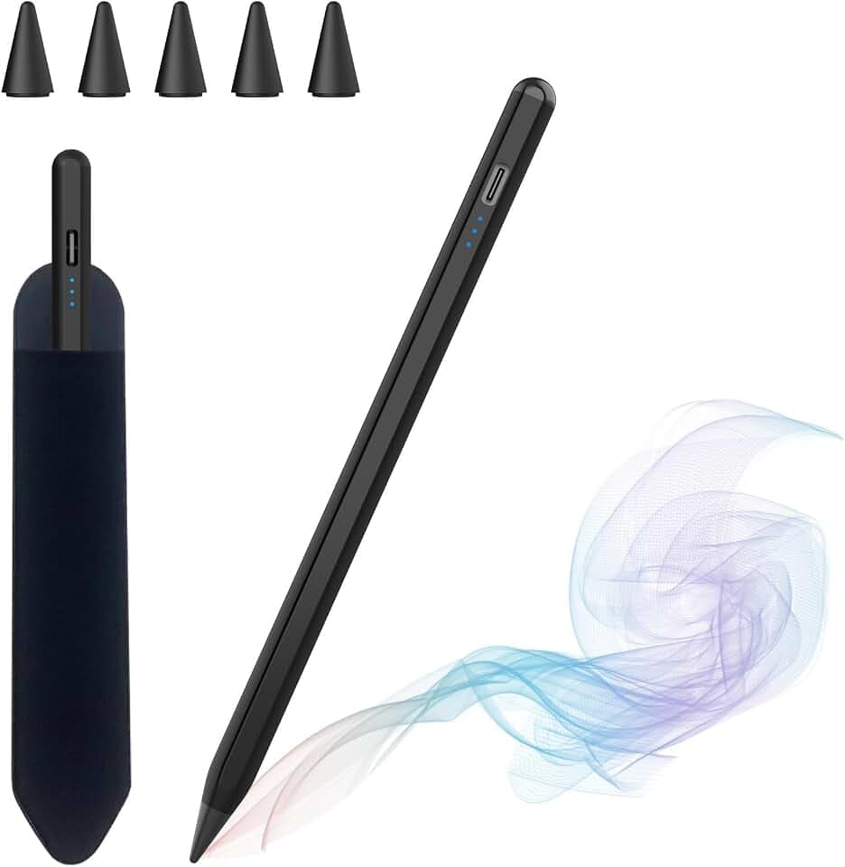 Pencil für Apple ipad, Stylus Stift für iPad 2018-2026 Palm Rejection