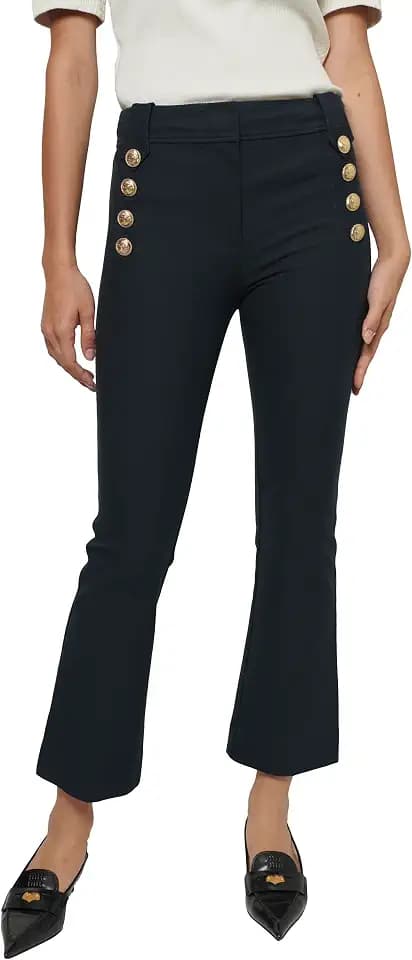 Derek Lam 10 Crosby Robertson Crop Flare Trouser