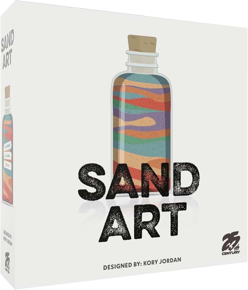 25th Century Games Sand Art, Color Pattern Drawing Strategy Game