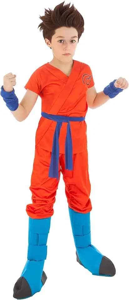 Chaks - Goku Super Saiyajin Gott Kostüm Jungen, Anime, Cosplay